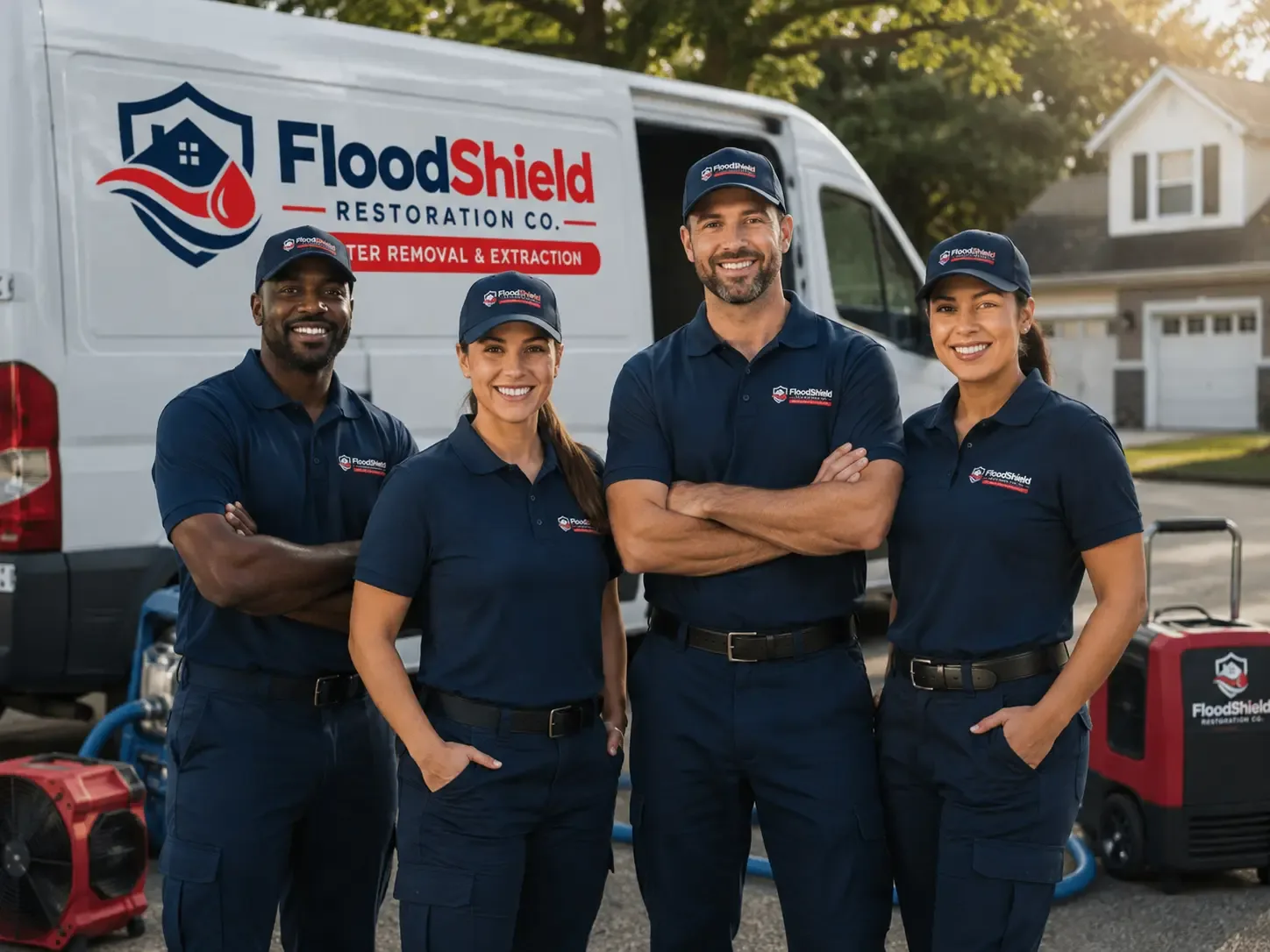 Flood Damage Restoration company in Andreas, PA